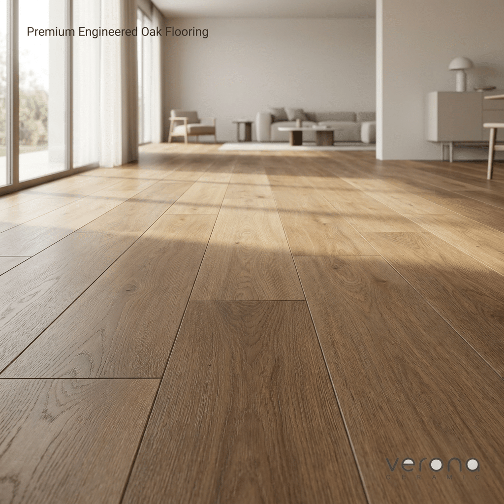 Safari Engineered European Oak Flooring | Matt Brushed Safari Engineered European Oak Flooring | Matt Brushed - Image 3