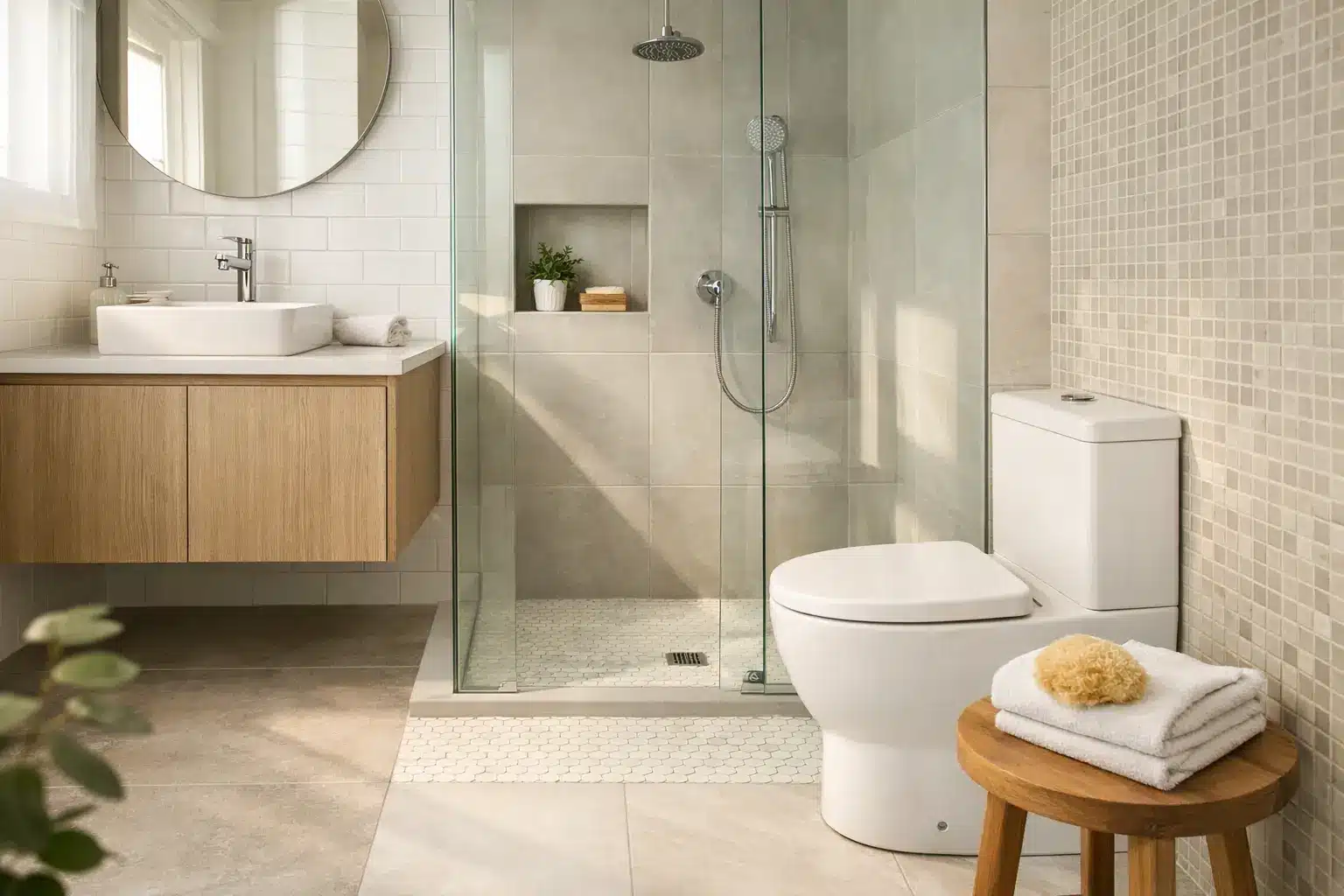 Best Tile Sizes for Small Bathrooms