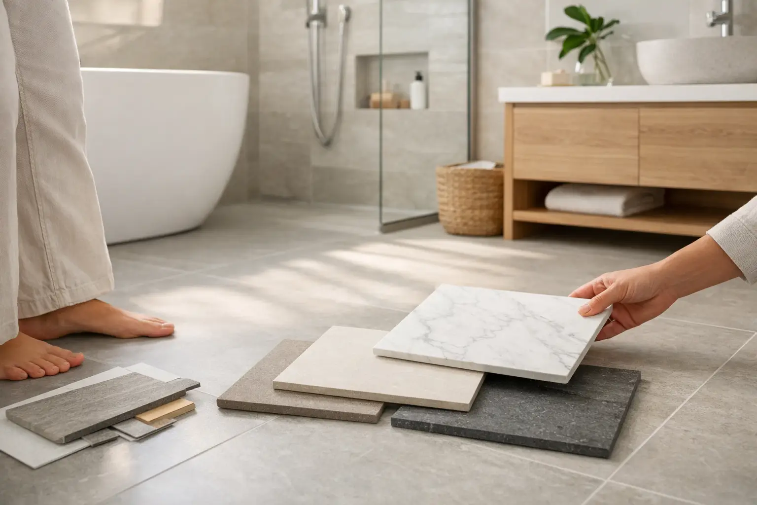 Choosing Bathroom Floor Tiles Well