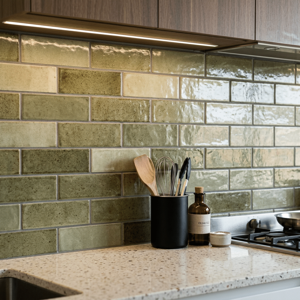 Kitchen Splashback Tiles That Work Hard