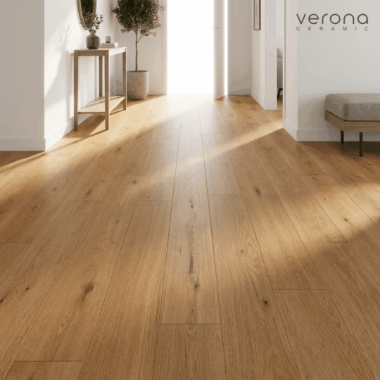 Warm Taupe Engineered European Oak Flooring | Matt Brushed