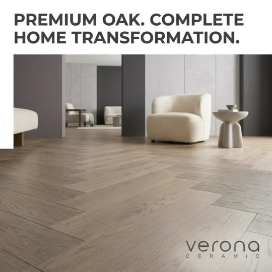 Safari European Oak Engineered Herringbone Flooring