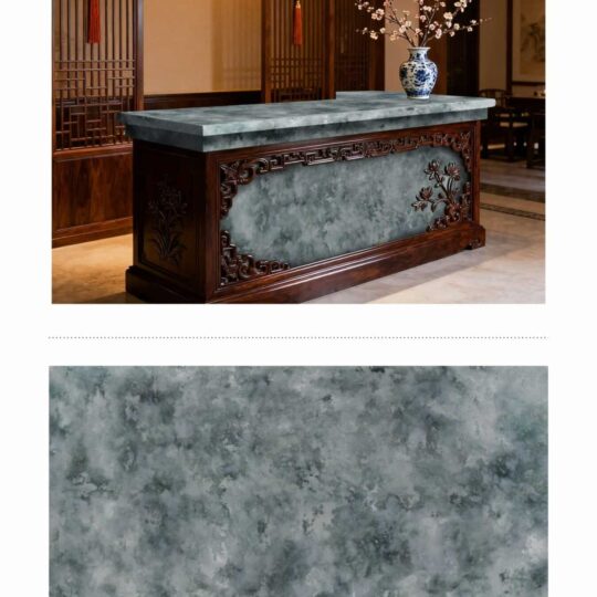 OLIVE JADE – Premium Zero-Silica Engineered Stone