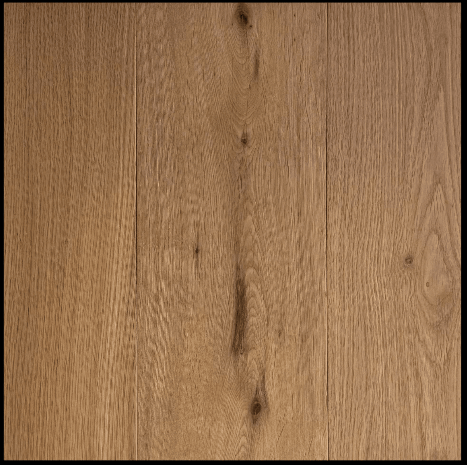 Dull Gold Engineered European Oak flooring, Matt Brushed UV Lacquer finish, timber plank detail