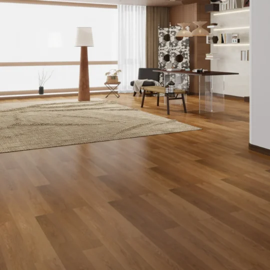 Cocoa Brown SPC Hybrid Flooring | Floors Core