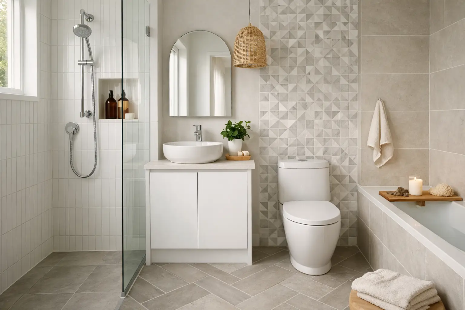 Tile Layout Ideas for Small Bathrooms That Work