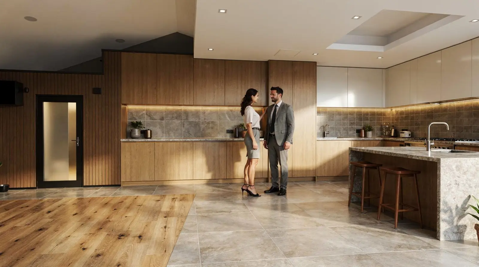 Porcelain tiles are recognized for durability and water resistance, making them a strong choice