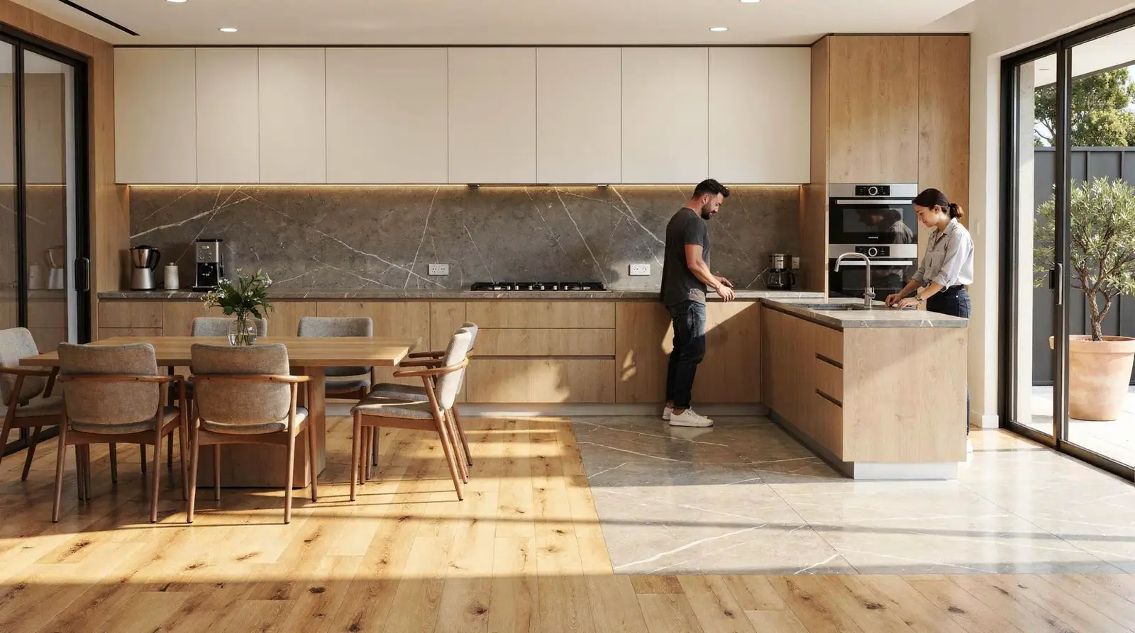 Verona Ceramic supports selection decisions for zero silica stone across Melbourne and Victoria-wide, giving homeowners