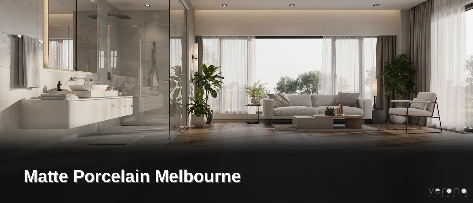 Matte Porcelain Melbourne: Modern Tile Design
