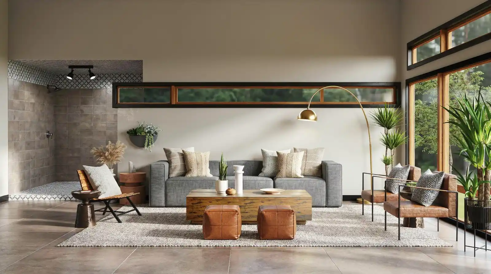 Porcelain tiles held in ready stock suit busy households needing durability and water resistance