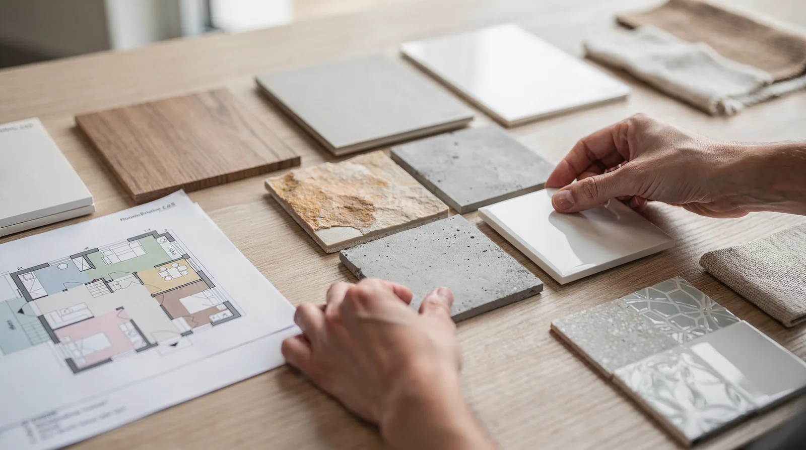 Ceramic tiles offer a wide array of colors and designs, allowing homeowners to express personal