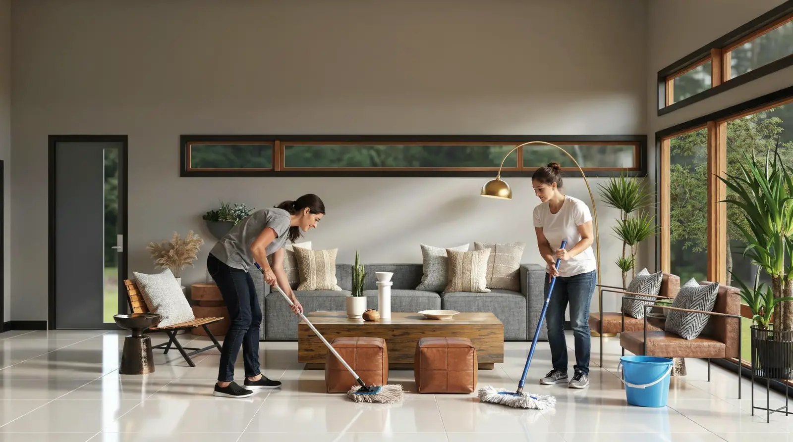 The first step in any cleaning session is removing loose dust and debris