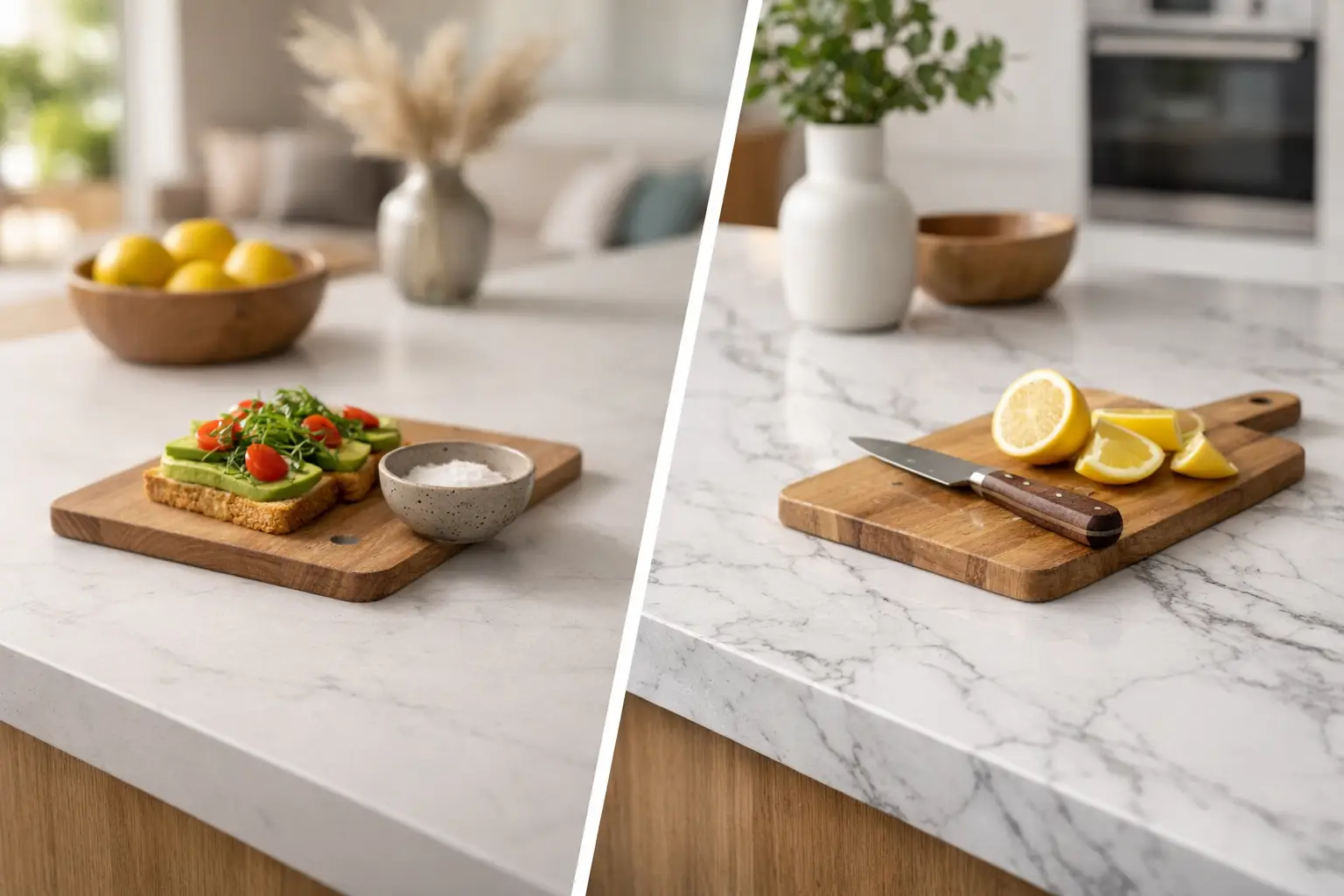 Zero Silica Versus Quartz Benchtops Compared