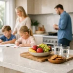 Best Benchtops for Busy Families at Home