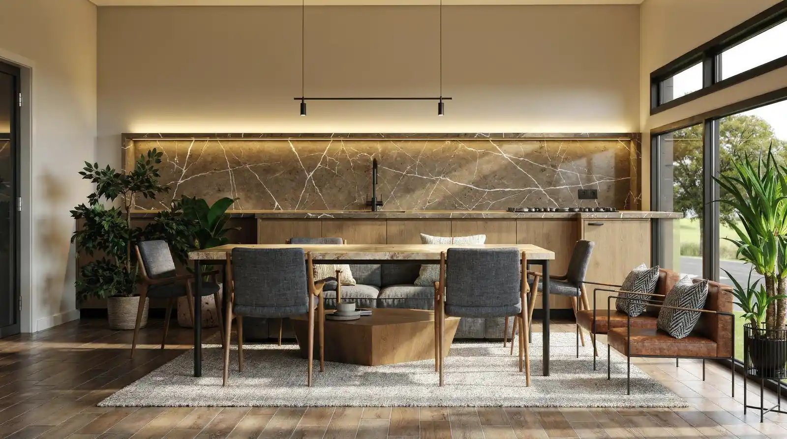 Traditional engineered stone brands such as Caesarstone or Quantum Quartz commonly contained up to 90